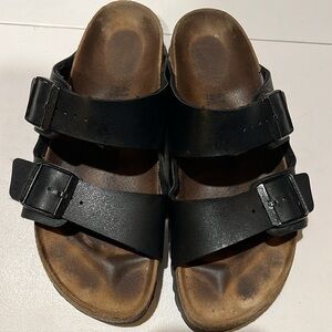 Birkenstock black sandals men’s size 41